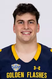 Hayden Dawahare headshot in Kent State Golden Flashes football uniform