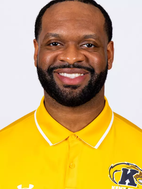 Allen Gant headshot in Kent State Football official portrait