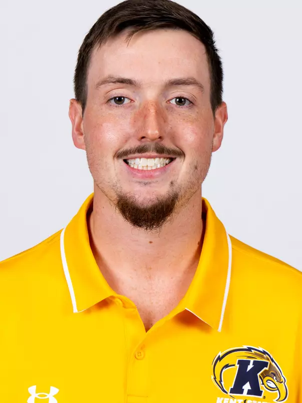Carson Hailey headshot in Kent State Football official portrait