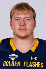 Will Johnson headshot in Kent State Golden Flashes football uniform