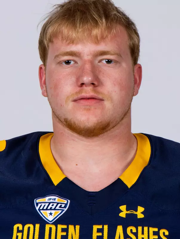 Will Johnson headshot in Kent State Golden Flashes football uniform