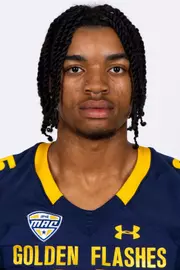 Lenox Lemon headshot in Kent State Golden Flashes football uniform
