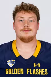 Ben Midea headshot in Kent State Golden Flashes football uniform