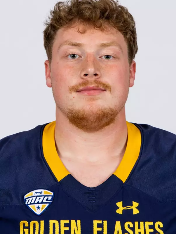 Ben Midea headshot in Kent State Golden Flashes football uniform