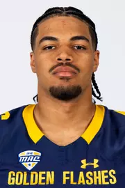 Rocco Nicholl headshot in Kent State Golden Flashes football uniform