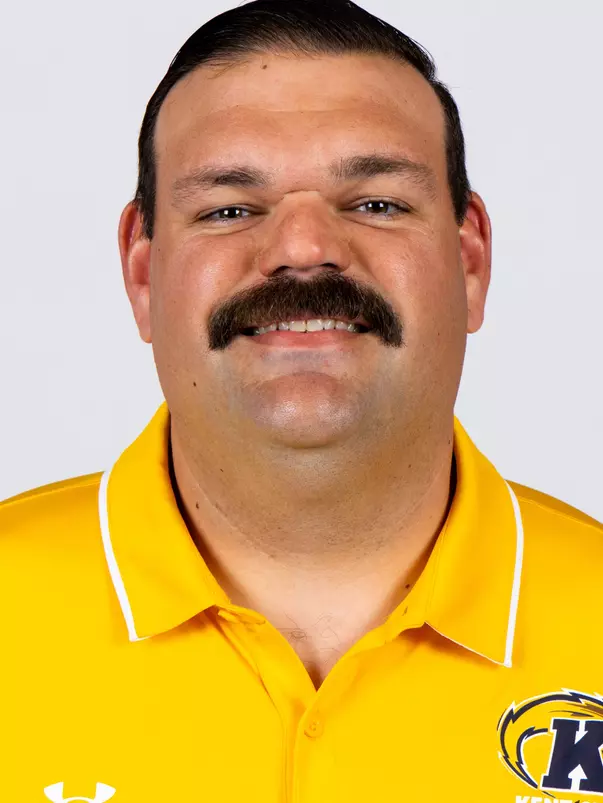 Alex Stadler headshot in Kent State Football official portrait