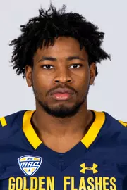 Daiveon Taylor headshot in Kent State Golden Flashes football uniform