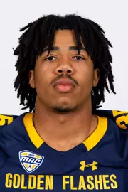 Brandon White headshot in Kent State Golden Flashes football uniform