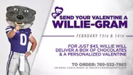 Show Some Wildcat Love by Sending a Willie-Gram This Valentine's Day