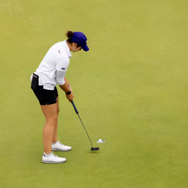 NCAA Championships, Second Round | K-State Women’s Golf at Nationals, May 17, 2025. (Photo: Gabriella Whisler/K-State Sports)