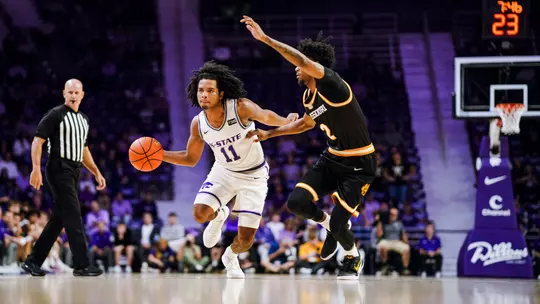 K-State Men's Basketball vs Missouri (Exh.), Friday, October 23, 2026, Bramlage Coliseum, Manhattan, Kansas, Final Score: K-State 67, Missouri 71