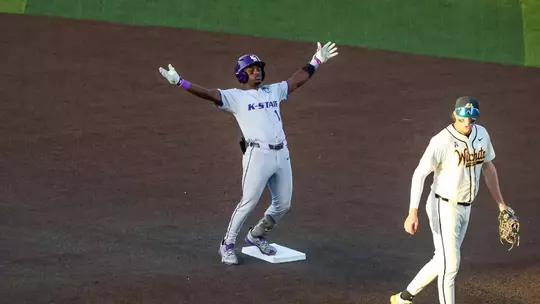 K-State Baseball at Wichita State - Tuesday, April 7, 2026 - Eck Stadium - Wichita, KS - Final Score KSU 10, Wichita State 6