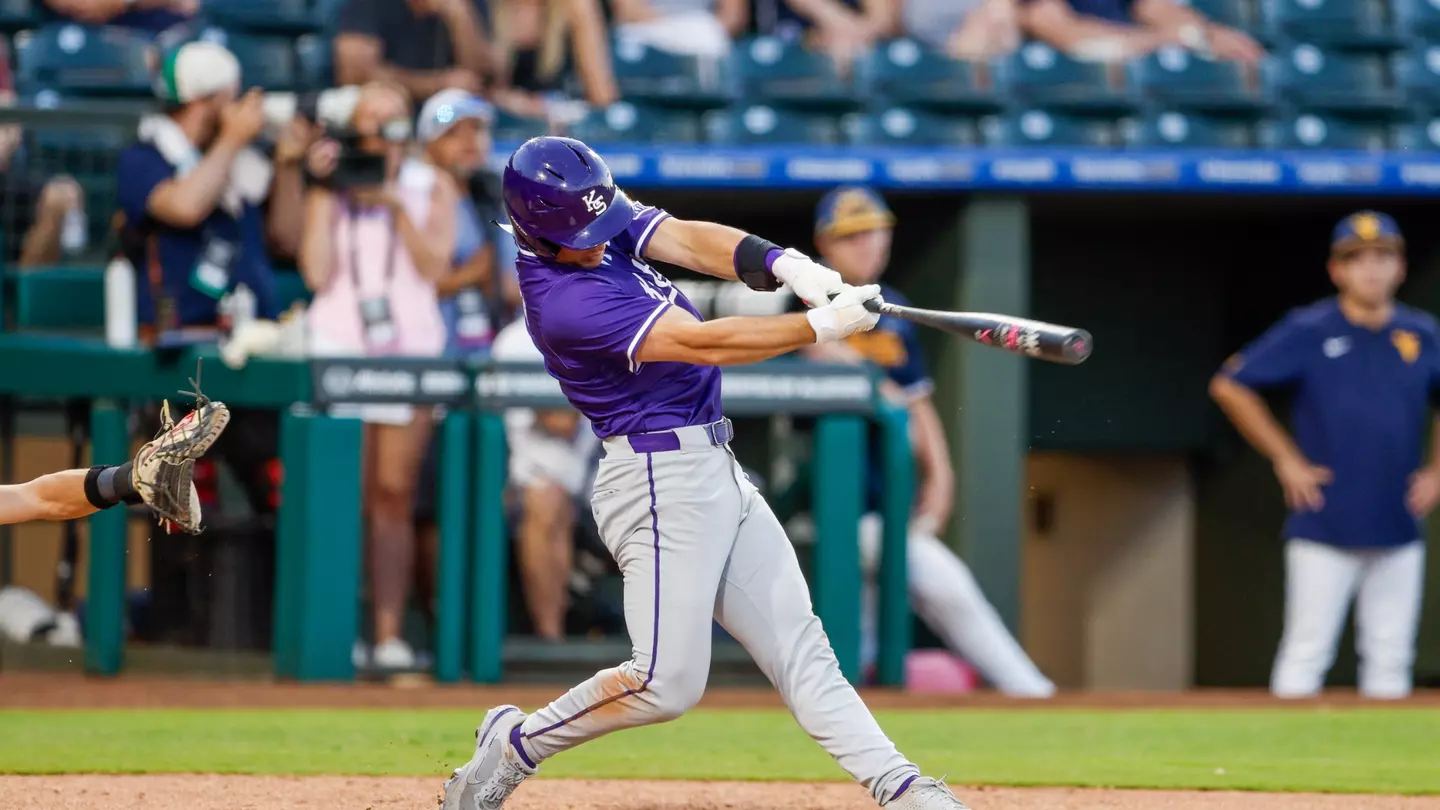 K-State Baseball vs West Virginia, Thursday, May 21, 2026, Surprise Stadium, Surprise, AZ Final Score: KSU 2, WVU 4