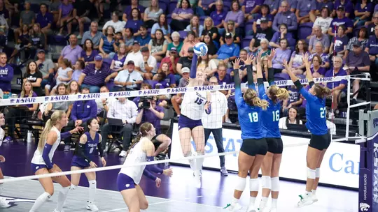 K-StateVB vs. Texas A&M-Corpus Christi Friday, August 28, 2026, Manhattan, KS Final Score: KSU 3, Texas A&M-Corpus Christi 0