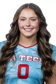 2026-27 Louisiana Tech University Volleyball Headshots. Photographs by Bailey Green/Louisiana Tech University