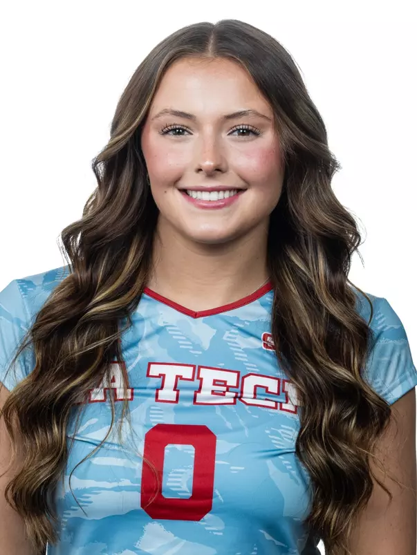 2026-27 Louisiana Tech University Volleyball Headshots. Photographs by Bailey Green/Louisiana Tech University