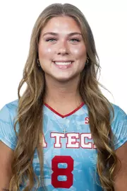 2026-27 Louisiana Tech University Volleyball Headshots. Photographs by Bailey Green/Louisiana Tech University