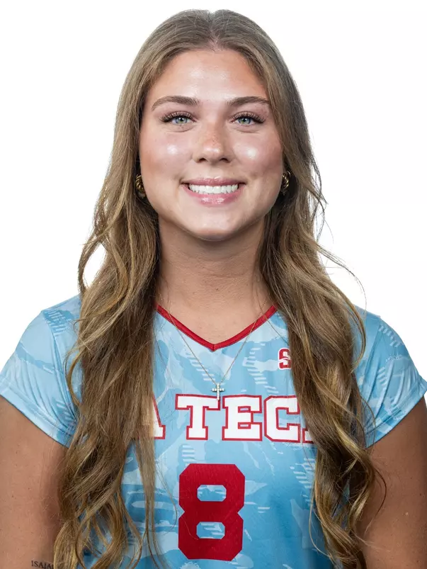 2026-27 Louisiana Tech University Volleyball Headshots. Photographs by Bailey Green/Louisiana Tech University
