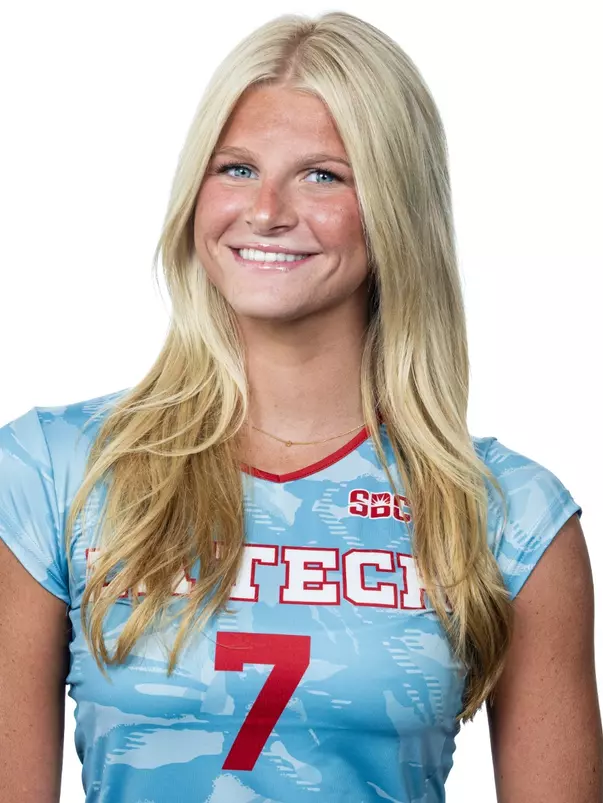 2026-27 Louisiana Tech University Volleyball Headshots. Photographs by Bailey Green/Louisiana Tech University