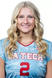2026-27 Louisiana Tech University Volleyball Headshots. Photographs by Bailey Green/Louisiana Tech University