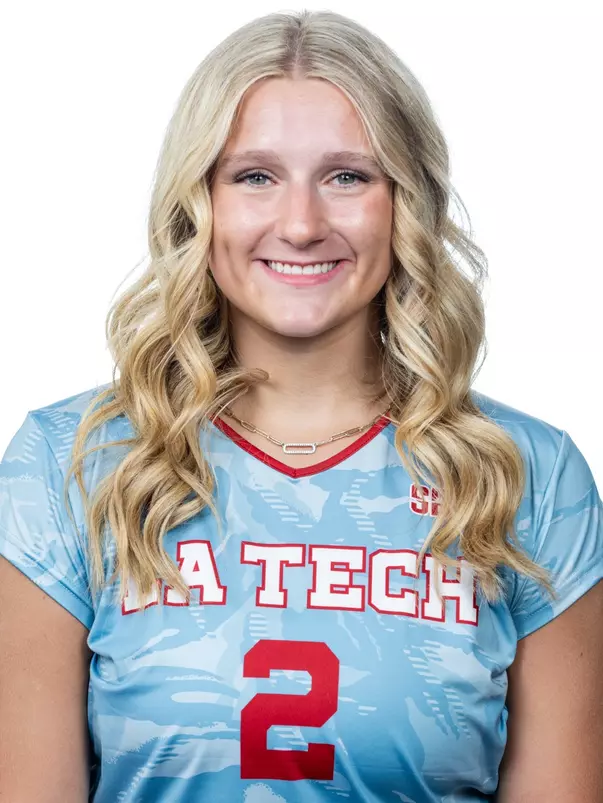 2026-27 Louisiana Tech University Volleyball Headshots. Photographs by Bailey Green/Louisiana Tech University