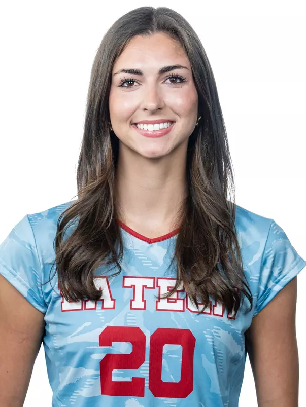 2026-27 Louisiana Tech University Volleyball Headshots. Photographs by Bailey Green/Louisiana Tech University