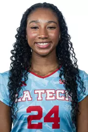 2026-27 Louisiana Tech University Volleyball Headshots. Photographs by Bailey Green/Louisiana Tech University
