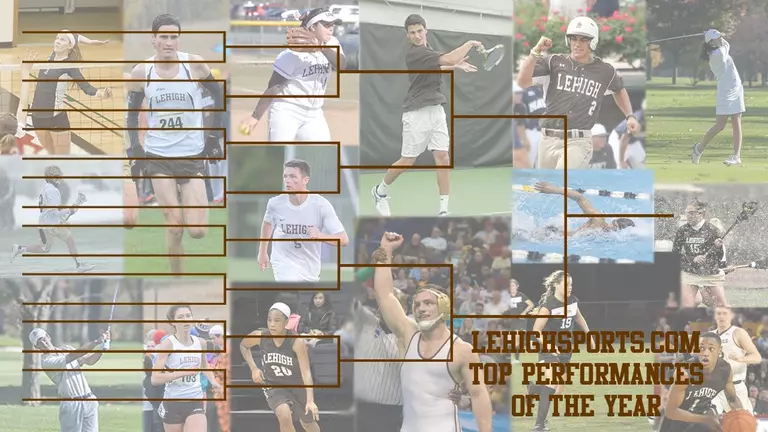LehighSports.com Top Performances of the Year Bracket