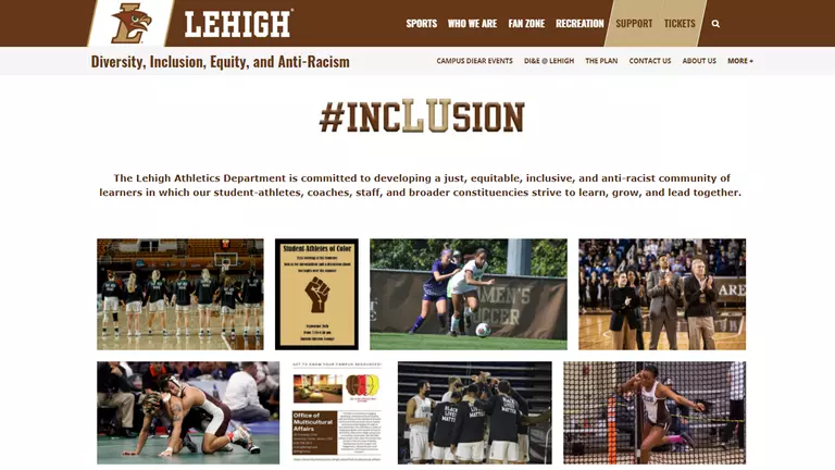 Lehigh Athletics Unveils D.I.E.A.R. Website and External Plan