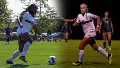 Aminah Baruwa and Faith Dobosiewicz