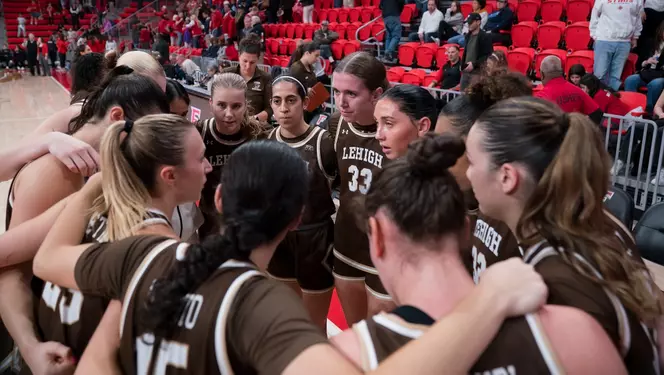 Team huddle at Fairfield