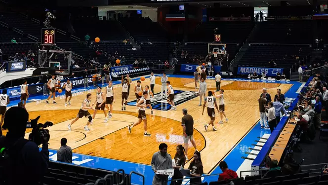 Lehigh MBB Practice at First Four