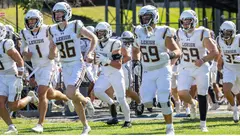 Team running out georgetown
