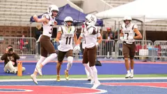 Poole Harden Celebrate TD