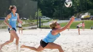 Alumni Spotlight: Beach volleyball standout Pfaff now serving locally in health care