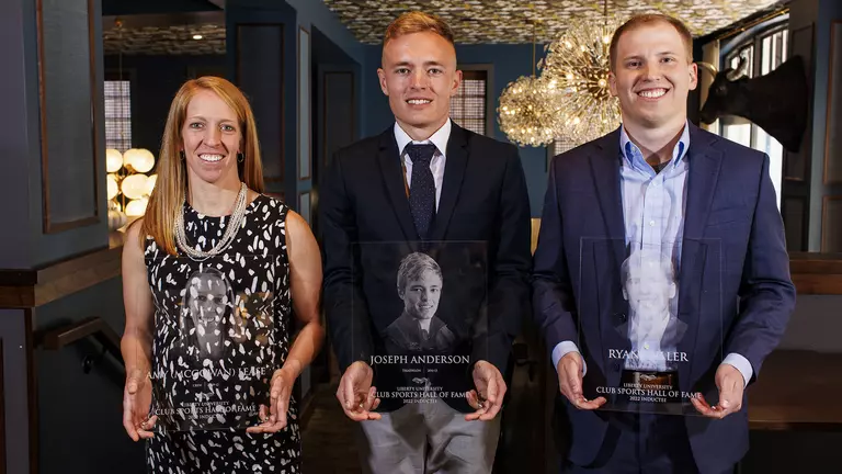 Anderson, (McGowan) Lease, Miller honored at eighth Club Sports Hall of Fame ceremony