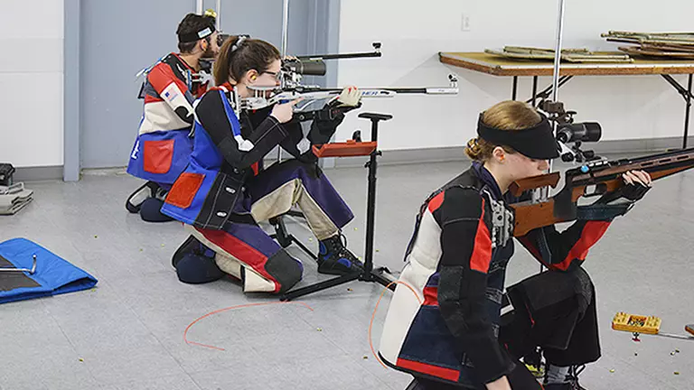 Sharpshooters Gagne, Weber lead Liberty rifle team to second-place showings at Zippy Open