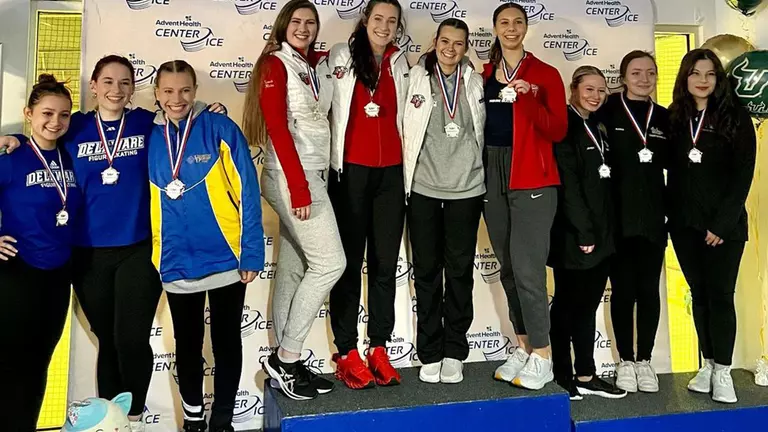 Figure skaters land in second place at USF after first of three Southeast Sectional meets