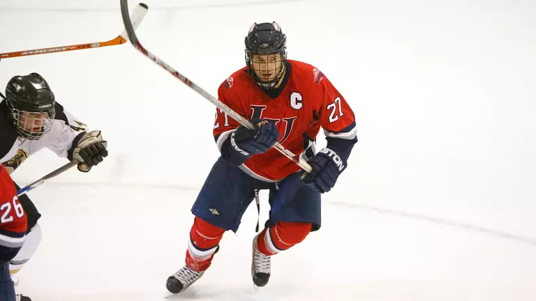 Fourth men’s hockey Hall of Fame inductee Bauman brought fire to the ice for the Flames