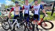 Cyclist rides to podium finishes in road racing, criterium at ACCC Championships