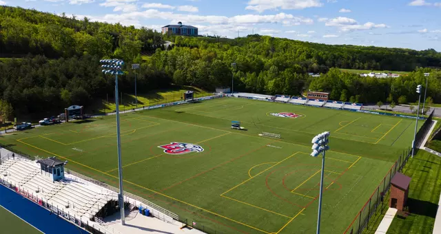 Lacrosse Field Drone Shot