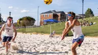 Beach volleyball opens season by hosting AVCA Men’s Alliance Fall Tournament