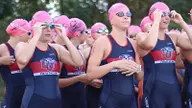 Flames, Lady Flames sweep season-opening Patriots Sprint Triathlon