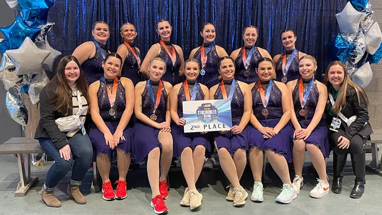 Synchronized skaters excel at Eastern Sectional Championships in New Hampshire