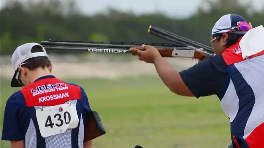 Matthew Daniels shotgun stand