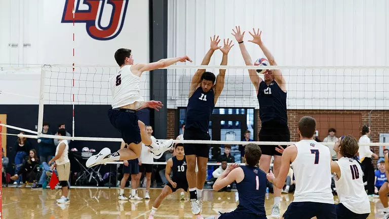 DI, DII men’s volleyball squads earn East Coast Championship bids, split with Hokies in ECVA Play Date finals