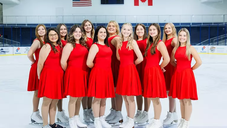 Newcomers help raise bar for synchronized skating program