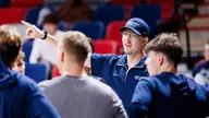 Men’s volleyball swept by UVA in season opener at Liberty Arena