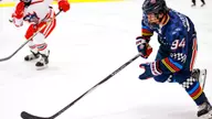 Speed skaters: Flames sprint past Seawolves to Victory Lane on ‘NASCAR Night,’ 8-3