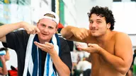 Flames swimmers put training to test in showdown with UVA at George Mason